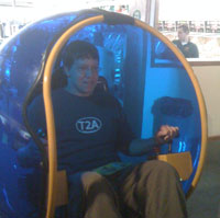 (T2A) Shirt in action.